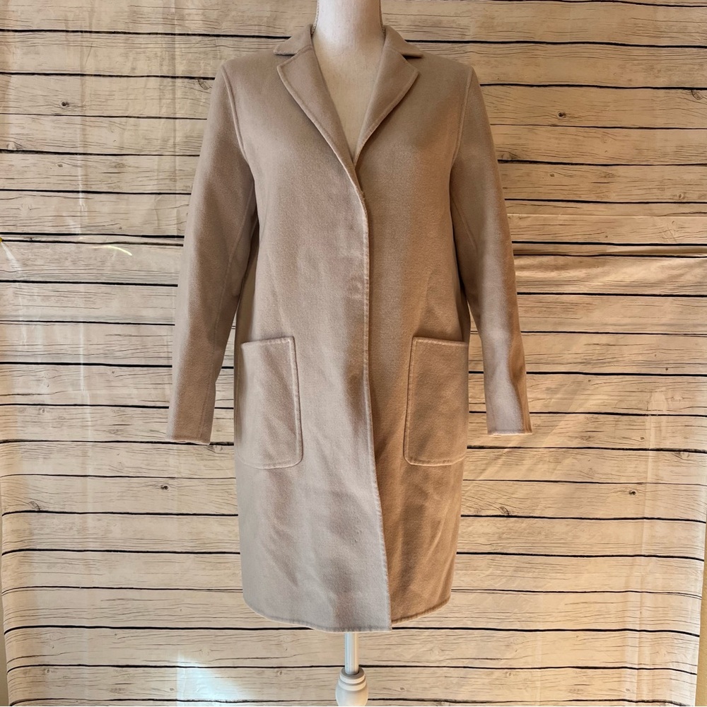 MaxMara Weekend “Cucita a Mano” Cream Italian Trench Coat